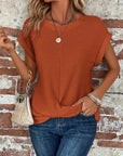 Clarissa - Elegante zomertop met ronde hals
