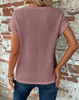 Clarissa - Elegante zomertop met ronde hals