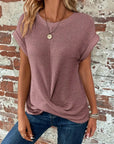 Clarissa - Elegante zomertop met ronde hals
