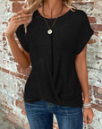 Clarissa - Elegante zomertop met ronde hals
