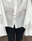 Sina - Elegant en veelzijdig overhemd met print