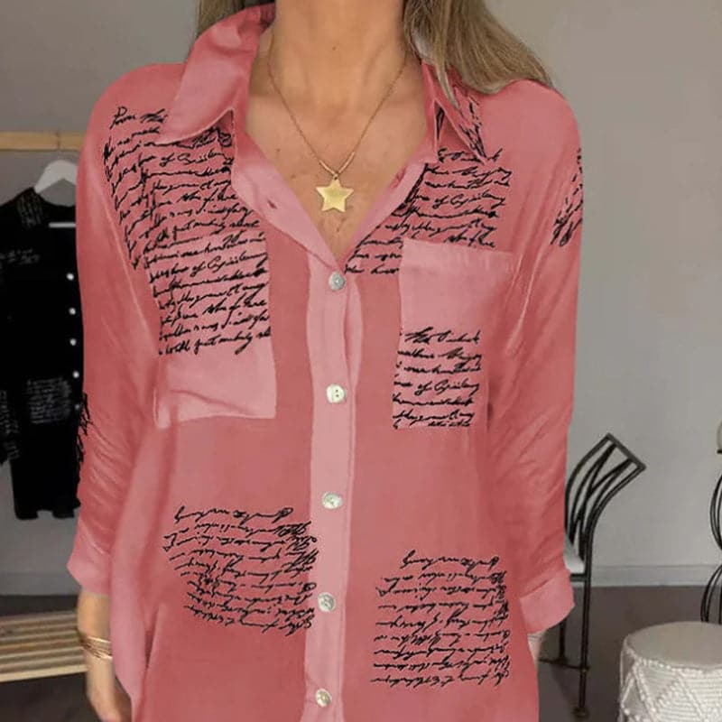 Sina - Elegant en veelzijdig overhemd met print