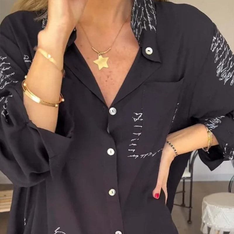 Sina - Elegant en veelzijdig overhemd met print