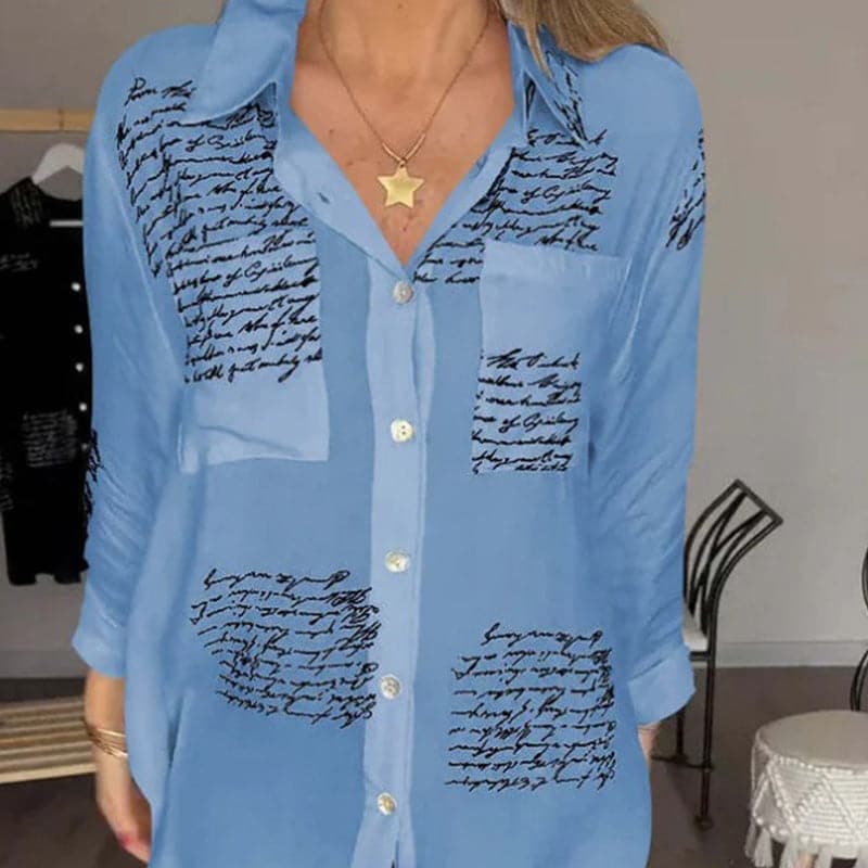 Sina - Elegant en veelzijdig overhemd met print