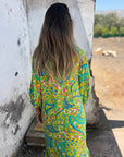 Herminie - Elegante Maxi jurk met prachtige zomerprint voor dames