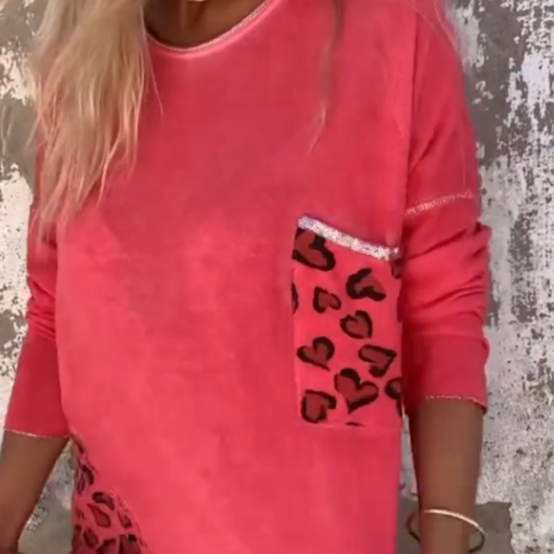 Jantje - Damestop met leuke print