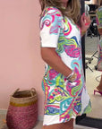 Gianna - Zomerjurk met prachtige print