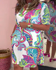 Gianna - Zomerjurk met prachtige print