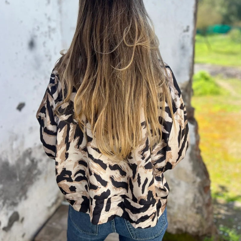Hermione - Prachtig jasje met zebraprint