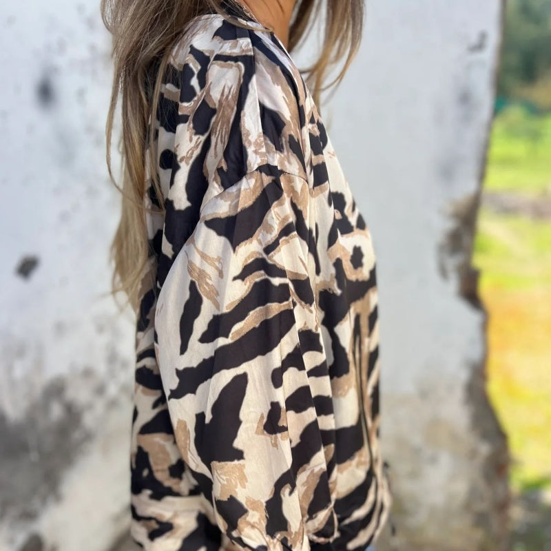 Hermione - Prachtig jasje met zebraprint