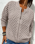 Florence - Gebreid vest voor dames