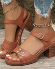 Odelia - Dames Sandalen met hak