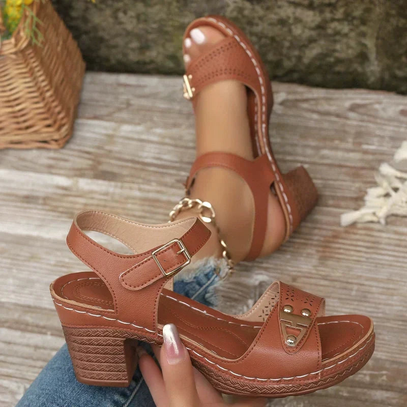 Odelia - Dames Sandalen met hak