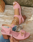 Odelia - Dames Sandalen met hak