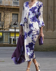 Ariadne - Elegante Lila Maxi Dress