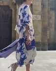 Ariadne - Elegante Lila Maxi Dress