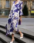 Ariadne - Elegante Lila Maxi Dress