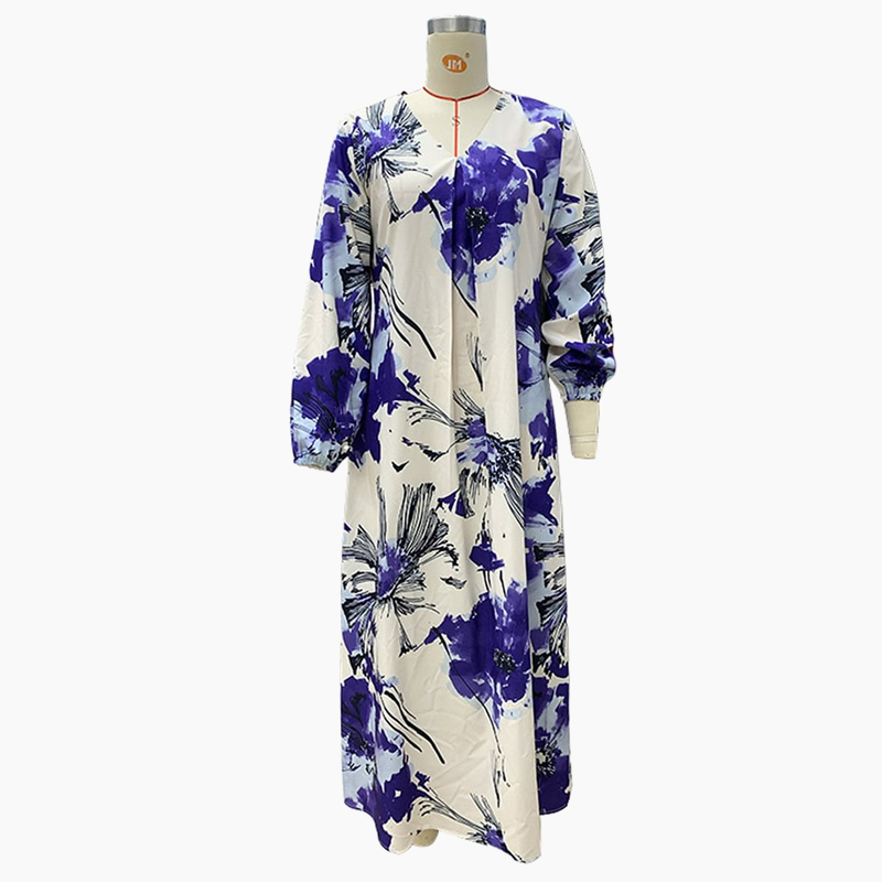 Ariadne - Elegante Lila Maxi Dress