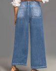 Rexelle - Dames Jeans Hoge Taille Wijde Pasvorm Denim Comfort & Moderne Stijl