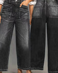 Rexelle - Dames Jeans Hoge Taille Wijde Pasvorm Denim Comfort & Moderne Stijl