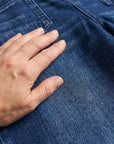 Rexelle - Dames Jeans Hoge Taille Wijde Pasvorm Denim Comfort & Moderne Stijl