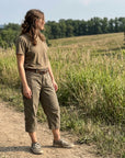 Julia | Casual Cargo-Capri-Broek voor Dames