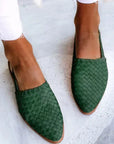 Lana - Geweven stofsandalen